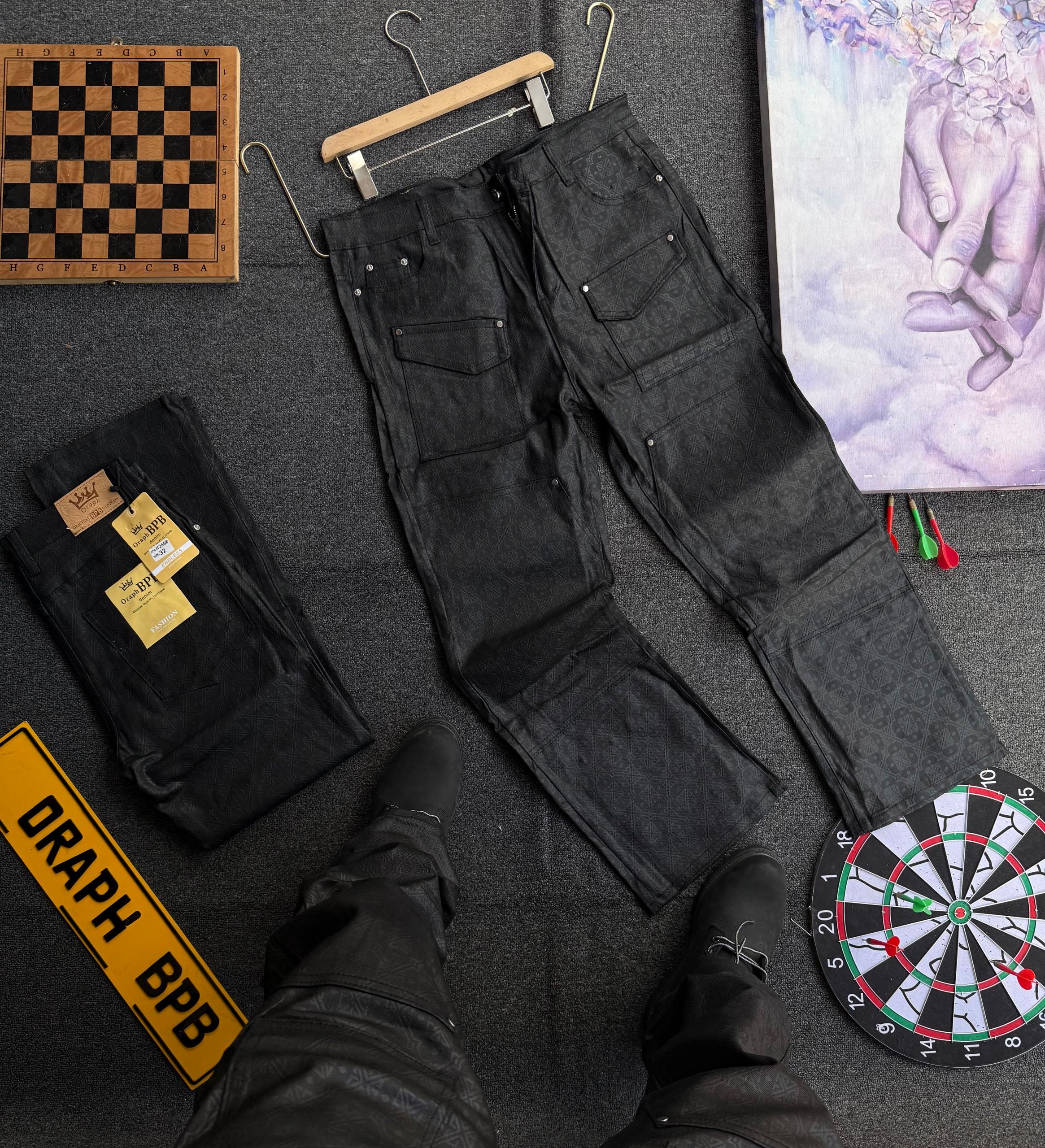 0aa5a887-1c3d-4bcb-8667-25b6015edfeb LEATHER JEANS - Image 4