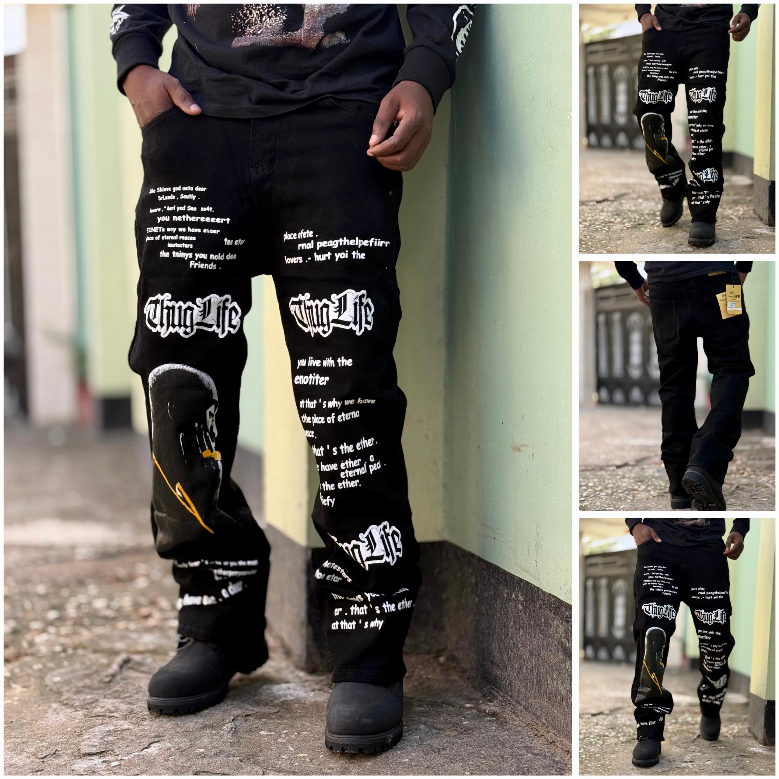32b597d0-0667-453a-b6c4-662844940f76 THUG LIFE JEANS - Image 1